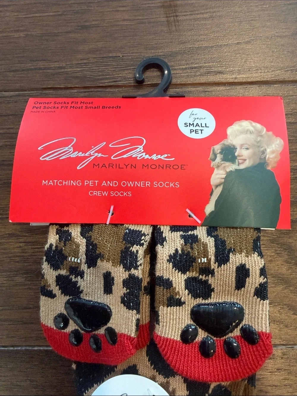 Marilyn Monroe Matching Pet & Owner Socks  NWT -  C3-206